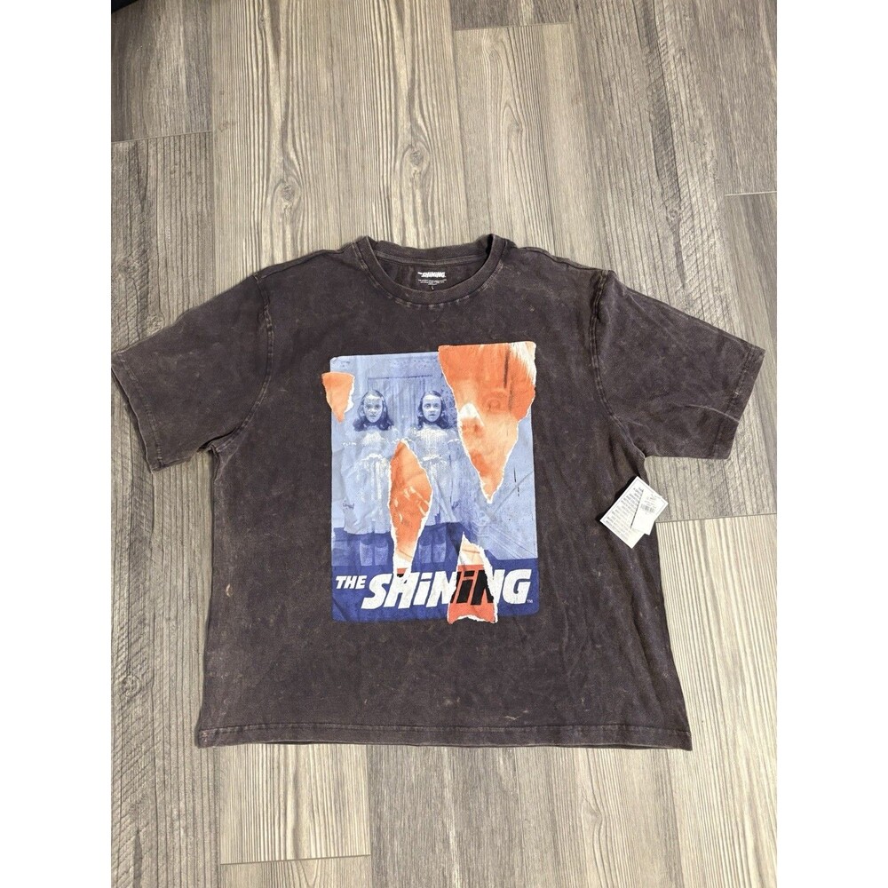 The Shining Twins Adult Large T Shirt Special Wash Black Relaxed Fit NWT